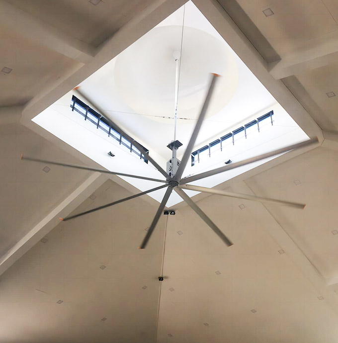 Ventiladores HVLS de 7 pies a 11 pies