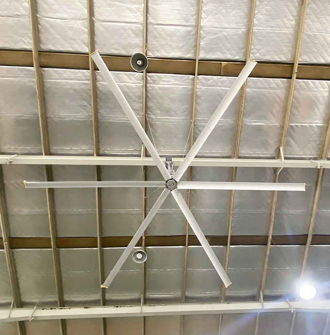 Ventiladores HVLS de 12 a 16 pies